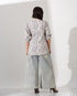 Printed Cotton Below Hip Top 59181